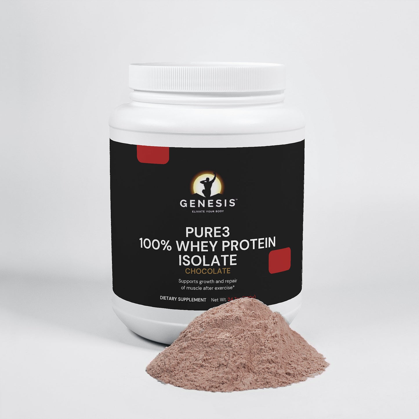 Pure3 100% Whey Protein Isolate (Chocolate)