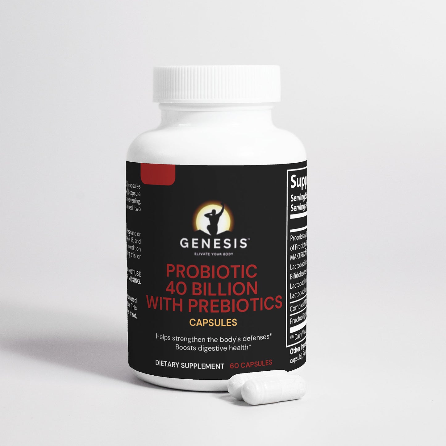 Probiotic 40 Billion with Prebiotics