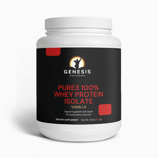 Pure3 100% Whey Protein Isolate (Vanilla)