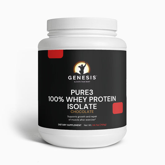 Pure3 100% Whey Protein Isolate (Chocolate)