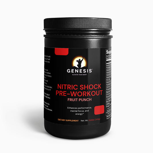Nitric Shock Pre-Workout Powder (Fruit Punch)