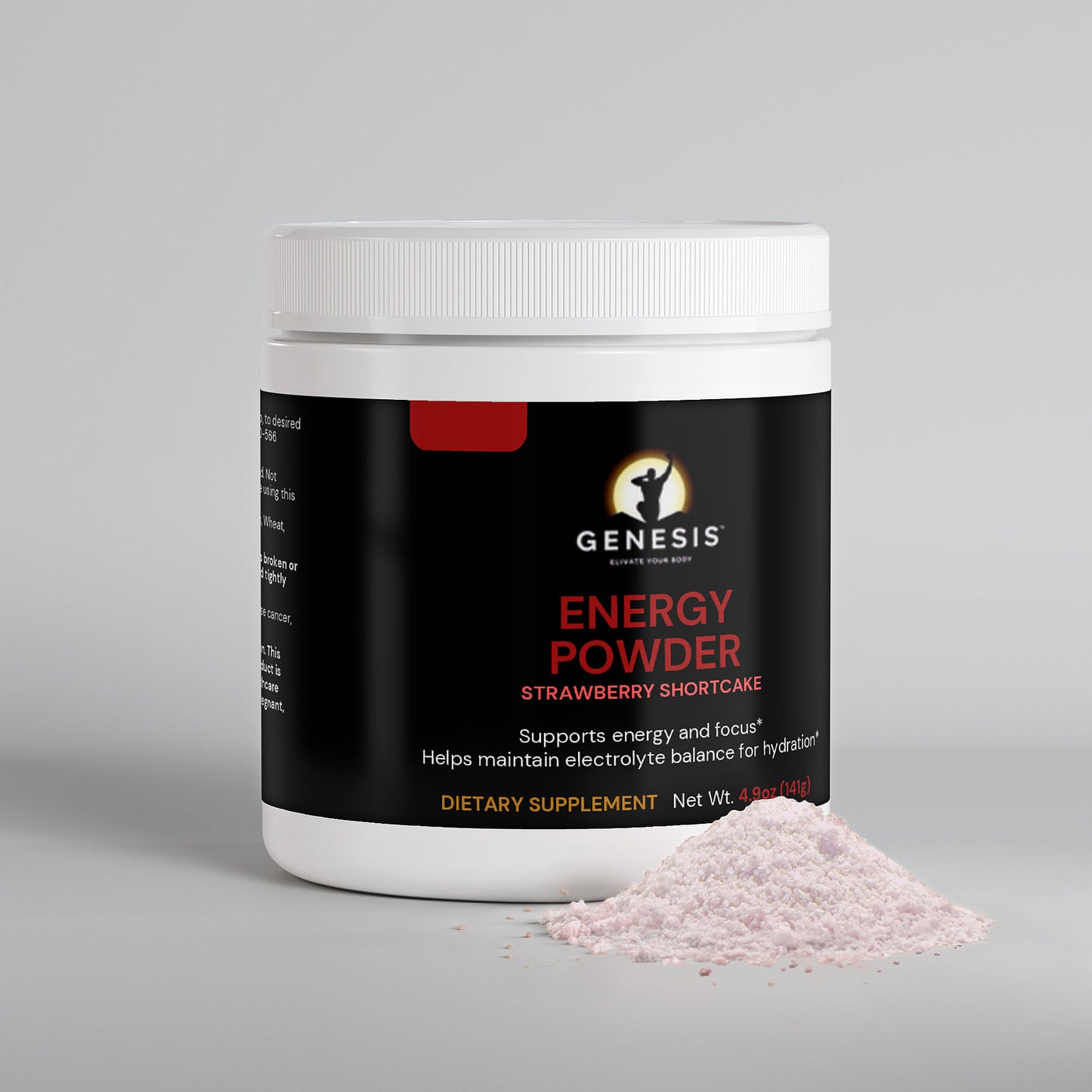 Energy Powder (Strawberry Shortcake)